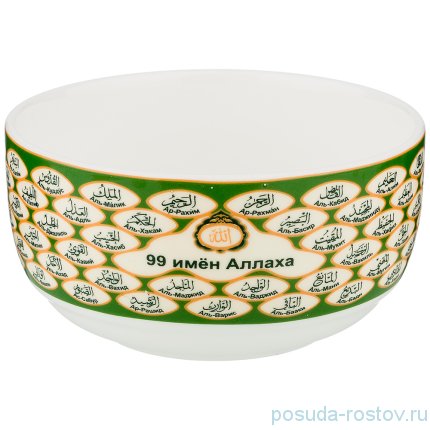 Пиала 450 мл 11,5 х 6 см &quot;99 имен Аллаха&quot; / 208570