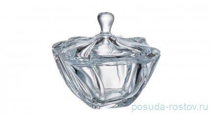 Ваза для конфет 19 см с крышкой &quot;Нептун /Без декора&quot;   / 095932