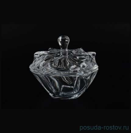 Ваза для конфет 19 см с крышкой &quot;Нептун /Без декора&quot;   / 095932