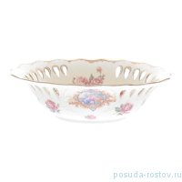 Конфетница 20 см перф. &quot;Розы&quot; / 258135