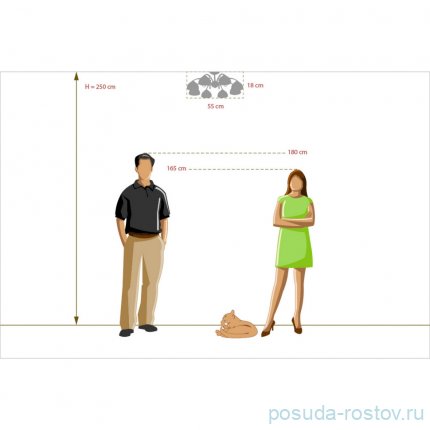 Люстра 8 рожковая &quot;Блеск&quot; / 328887