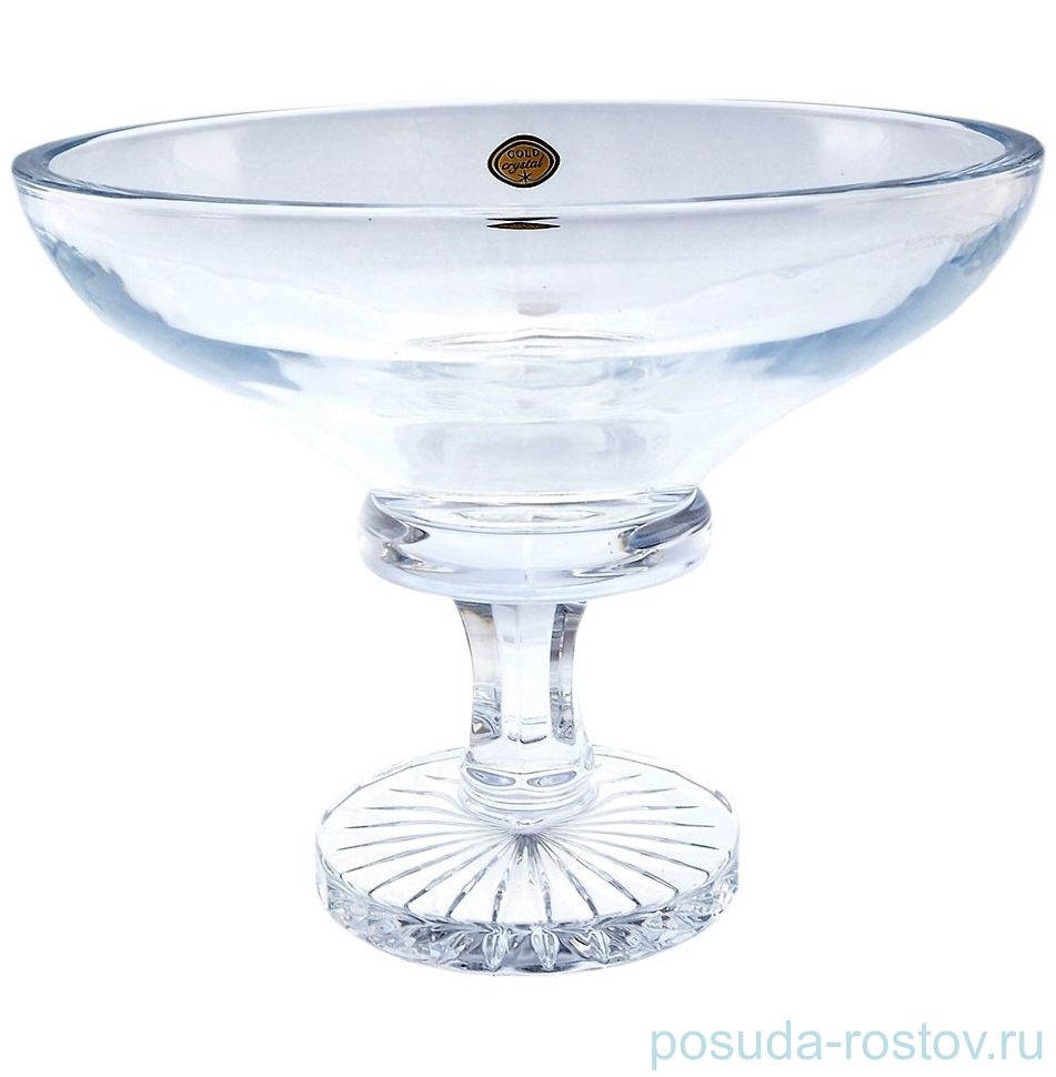 Фруктовница 25,5 см н/н "Gold Crystal /Без декора" / 125144