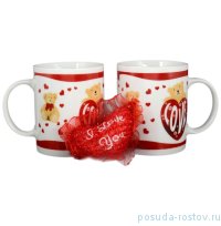 Набор подарочных кружек 2 шт &quot;Мишки /Love&quot;  / 095443