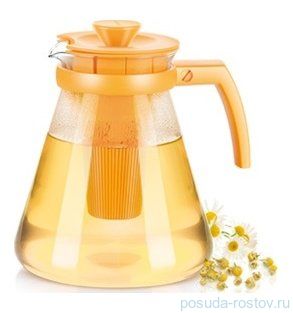 Заварочный чайник 1,25 л с ситечками для заваривания "TEO"  / 148595