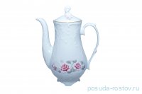 Кофейник 1,2 л &quot;Рококо /577 /Серая роза /золото&quot; / 149058