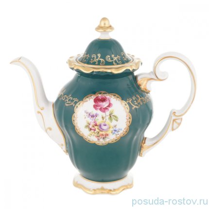 Кофейник 1,75 л &quot;Санкт-Петербург /Зелёный&quot; / 223538
