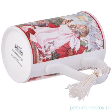 Кружка lefard christmas 320 мл пуансеттия / 355086