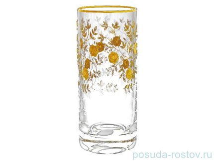 Стаканы для воды 300 мл 6 шт &quot;Гольф /Золотые цветы&quot; / 029585