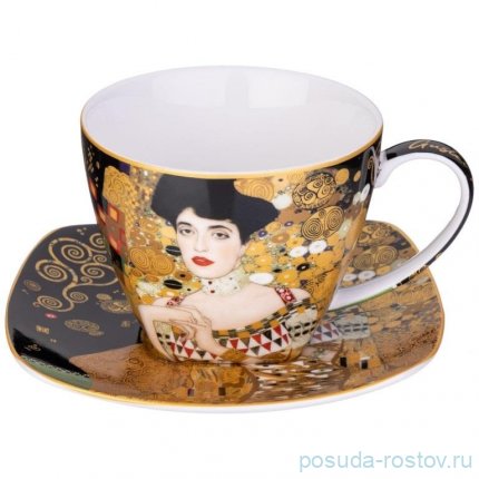 Набор чайных пар 250 мл 4 шт &quot;Art collection (Г. Климт)&quot; / 350112