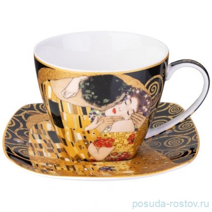 Набор чайных пар 250 мл 4 шт &quot;Art collection (Г. Климт)&quot; / 350112