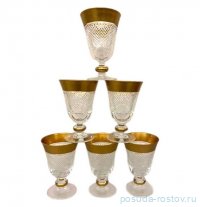 Бокалы для белого вина 270 мл 6 шт &quot;Barok /Золото&quot; / 256478
