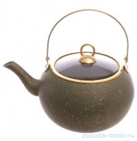 Чайник 3 л антипригарное покрытие оливковый &quot;Leydi /Elite Royal Goldt&quot;  / 312747