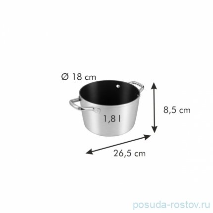 Кастрюля 18 см 1,8 л &quot;Tescoma /GrandCHEF&quot;  / 156875