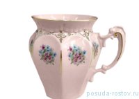 Кружка 250 мл &quot;Олимп /Цветы&quot; розовая / 158540