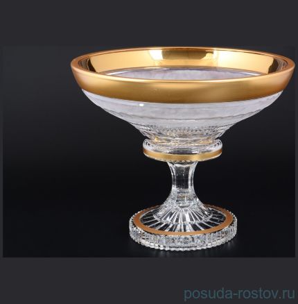 Фруктовница 35 см н/н &quot;Bohemia gold /Матовое золото&quot; 3 / 115931