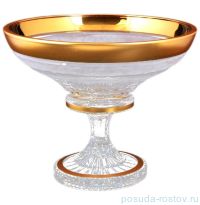 Фруктовница 35 см н/н &quot;Bohemia gold /Матовое золото&quot; 3 / 115931