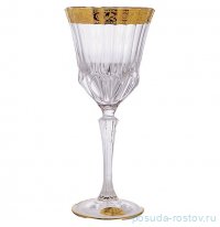 Бокалы для красного вина 280 мл 6 шт &quot;Адажио /Цветочный узор /Золото&quot; / 168094