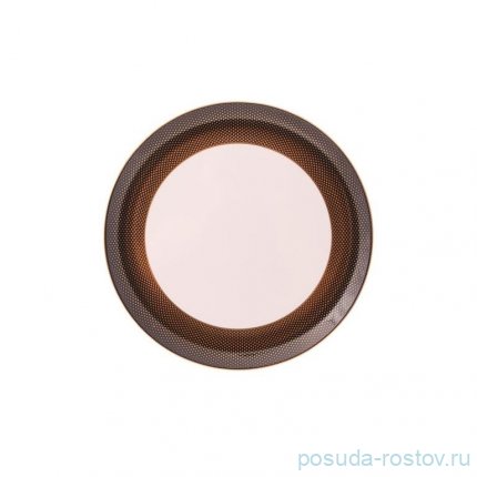 Блюдо 31 см круглое &quot;Deluxe shape /Rio black gold&quot; / 340668