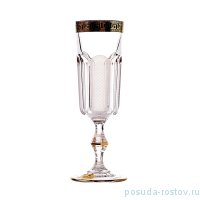 Бокалы для шампанского 200 мл 6 шт &quot;Провенза Блэк /Каро&quot; / 001308
