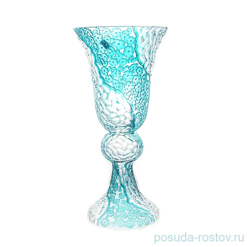 Ваза для цветов 50,5 см н/н "Ales Zverina /Tyrkys /Blue" / 221974