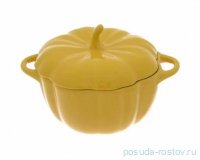 Форма для запекания 19,5 х 14,5 х 13 см 650 мл жёлтая &quot;Pumpkin&quot;   / 329290