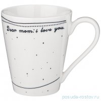 Кружка 390 мл &quot;Home atmosphere /Dear mom: i love you&quot; (4шт.) / 331872