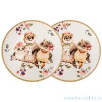 Набор тарелок 23 см 2 шт &quot;owls party&quot; / 252055