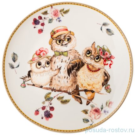 Набор тарелок 23 см 2 шт &quot;owls party&quot; / 252055