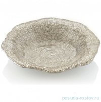 Блюдо 24 см круглое песочное &quot;Diamante&quot;  / 373973