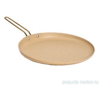 Блинница 30 см антипригарное покрытие бежевая &quot;Granite Crepe Pan&quot; / 295602