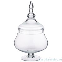Ваза для конфет 30 см н/н с крышкой &quot;Giada&quot; / 245091