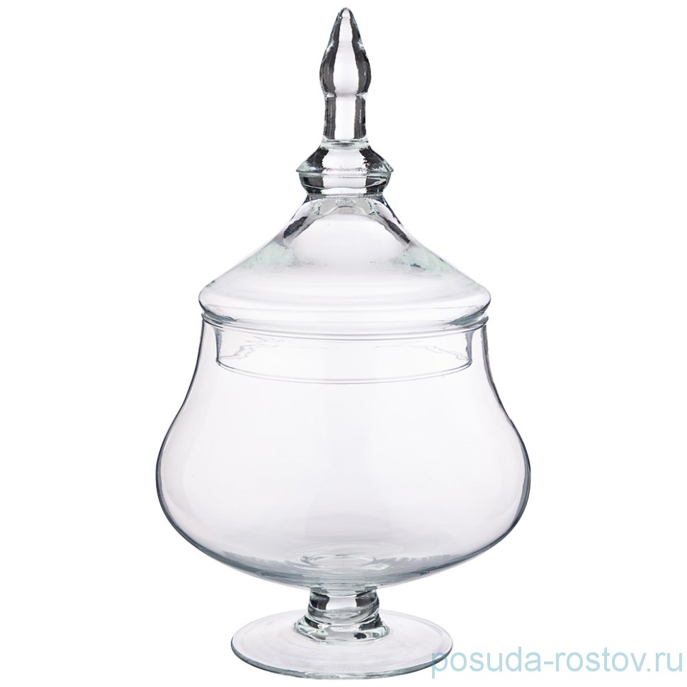 Ваза для конфет 30 см н/н с крышкой "Giada" / 245091
