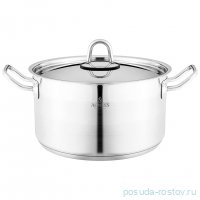 Кастрюля 22 x 12 см с крышкой 4,2 л agness / 339529