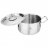 Кастрюля 22 x 12 см с крышкой 4,2 л agness / 339529