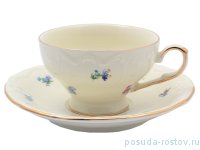 Набор чайных пар 6 шт &quot;Мария /Мелкие цветы&quot; / 127951