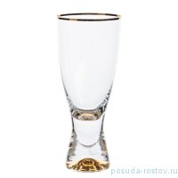 Стаканы для воды 350 мл 6 шт &quot;Самба /Отводка золото&quot; золотое дно / 169586