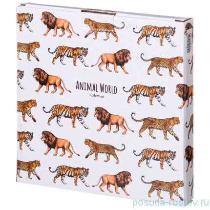 Тарелка 20,5 см &quot;Animal world /Лев&quot; / 263923