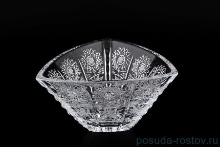 Ваза для конфет 18 см &quot;Триангл /Резной /57001&quot; / 087293