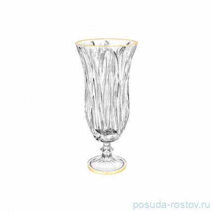 Ваза для цветов 38 см н/н &quot;Barbados Flame /золото&quot; / 343911