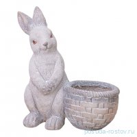 Кашпо декоративное 19 x 16,3 x 32,2 см &quot;Кролик&quot; / 344793