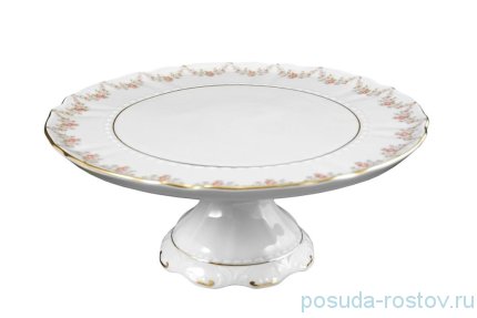 Тортница 26 см н/н &quot;Соната /Розовый цветок /СК&quot; / 165224