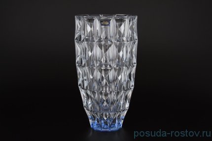 Ваза для цветов 28 см &quot;Диаманд /Синее дно&quot; / 075749