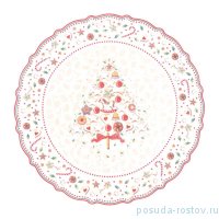 Блюдо 30 см круглое &quot;Christmas world /Multi&quot; / 273716