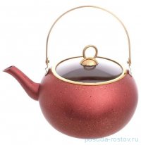 Чайник 3 л антипригарное покрытие красный &quot;Leydi /Elite Royal Goldt&quot;  / 312746