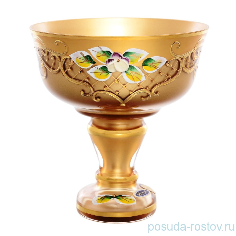 Конфетница 13 см н/н "Лепка золотая" SC / 148307