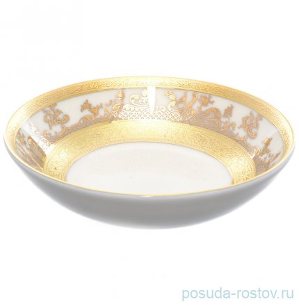 Набор розеток 11 см 6 шт &quot;Констанц /Cream Gold 9320 /Золотая лента&quot; / 199415