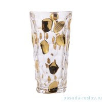 Стаканы для воды 375 мл 6 шт &quot;Мраморные шарики /Золотые шары&quot; / 200297