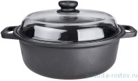 Кастрюля 28 см с крышкой 4,5 л &quot;Рисоли /Оптима&quot; / 199436