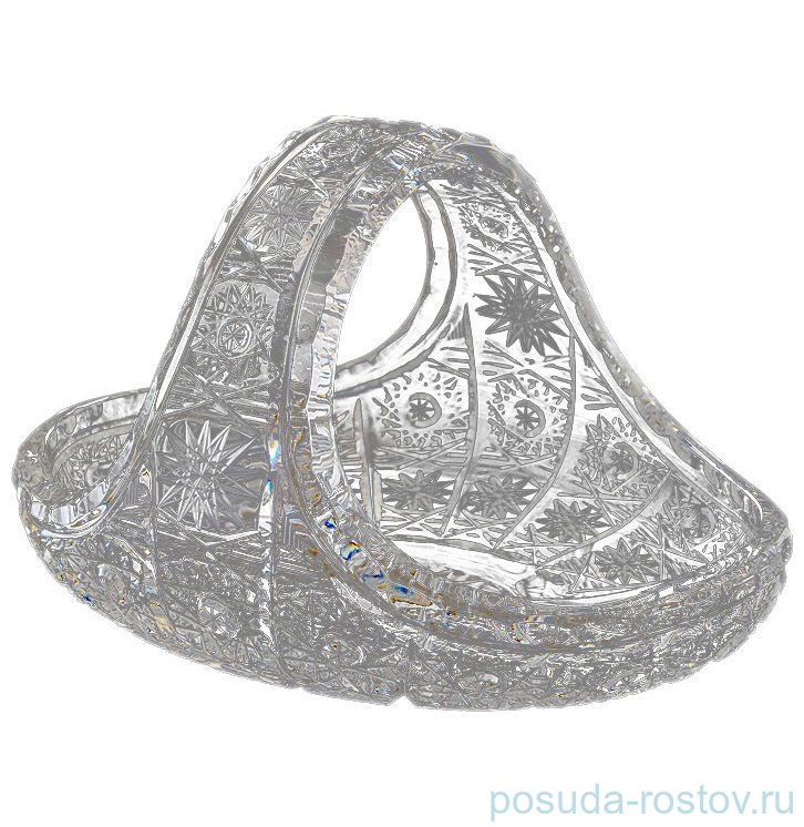 Корзинка 23 см "Хрусталь резной" / 034943