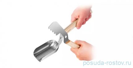 Лопатка для угля с дробилкой &quot;PRIVILEGE&quot; / 220961